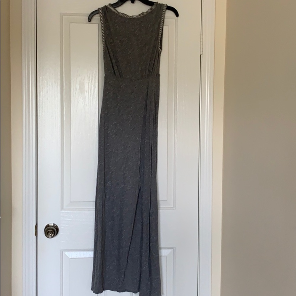 Free People light gray maxi dress